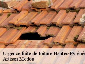 Urgence fuite de toiture 65 Hautes-Pyrénées  Artisan Medou