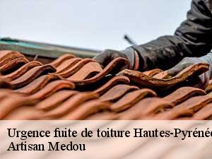 Urgence fuite de toiture Hautes-Pyrénées 