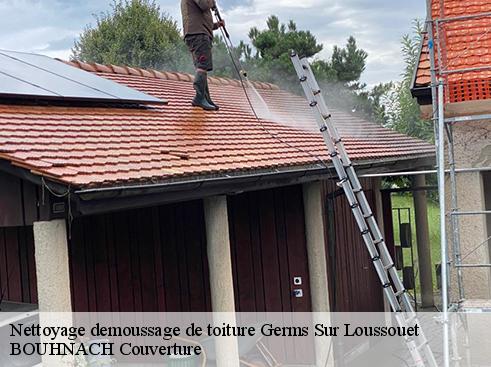 Nettoyage demoussage de toiture germs-sur-loussouet-65200