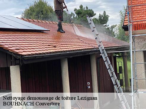Nettoyage demoussage de toiture lezignan-65100 Artisan Medou
