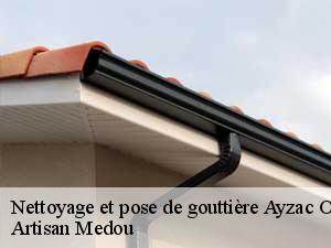 Nettoyage et pose de gouttière  ayzac-ost-65400 Artisan Medou