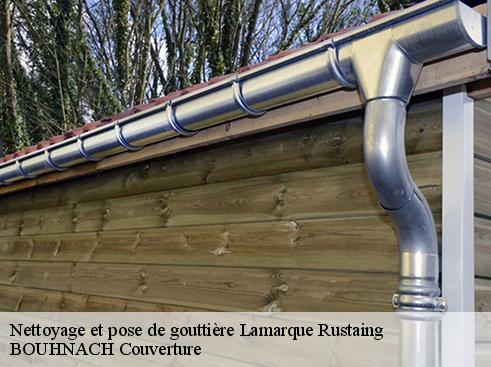 Nettoyage et pose de gouttière lamarque-rustaing-65220 BOUHNACH Couverture