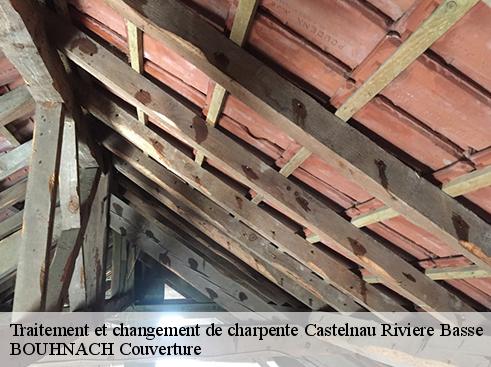 Traitement et changement de charpente castelnau-riviere-basse-65700 BOUHNACH Couverture