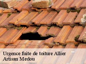 Urgence fuite de toiture  allier-65360 Artisan Medou