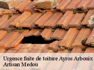 Urgence fuite de toiture  ayros-arbouix-65400 Artisan Medou
