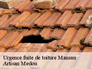 Urgence fuite de toiture  mansan-65140 Artisan Medou